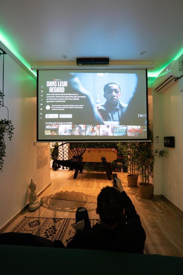 Capsule Thailande I Sauna I Balneo I Console I Jeux En Bois I Cinema I Cour Interieure Trith-Saint-Leger Eksteriør billede