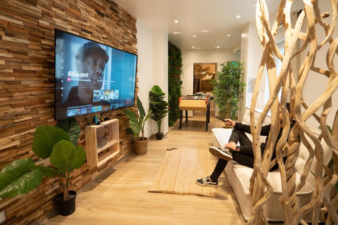 Capsule Thailande I Sauna I Balneo I Console I Jeux En Bois I Cinema I Cour Interieure Trith-Saint-Leger Eksteriør billede
