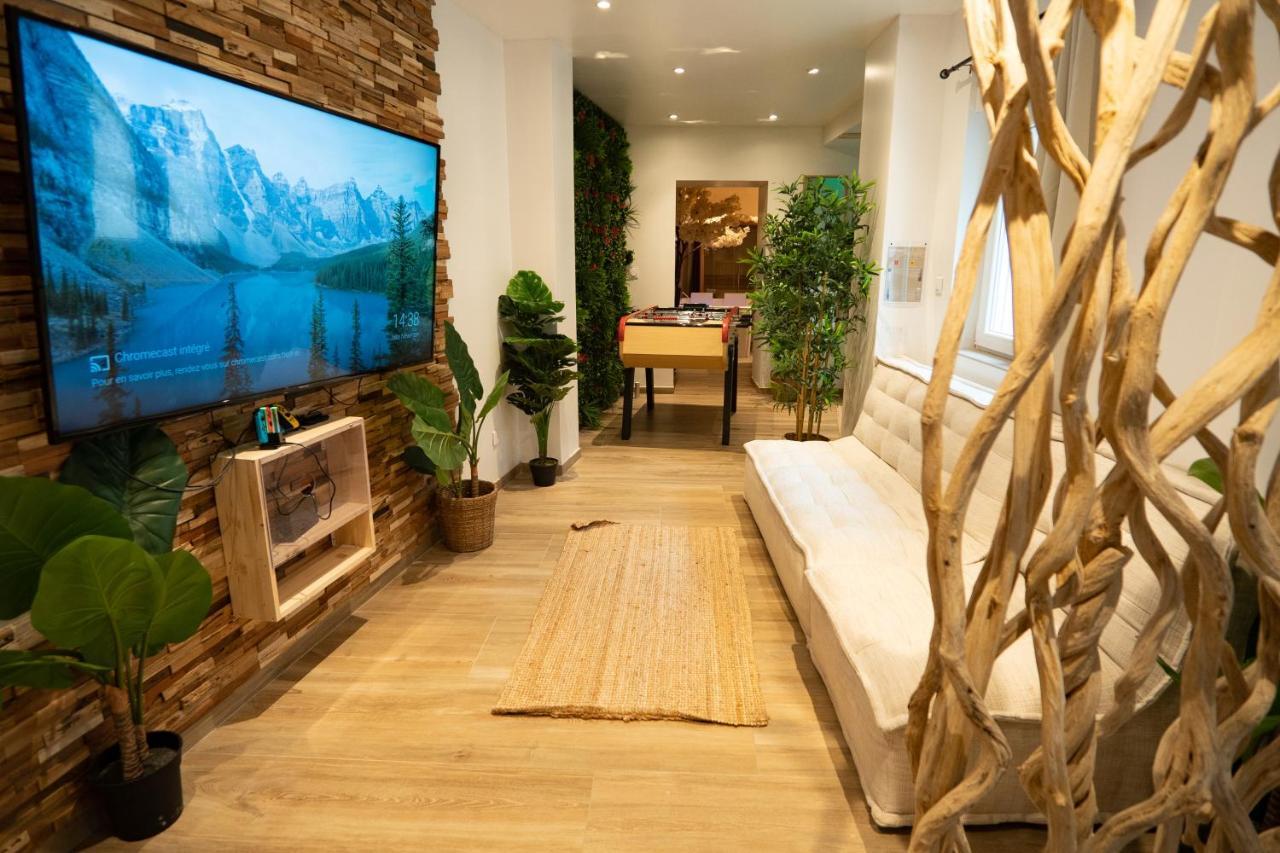 Capsule Thailande I Sauna I Balneo I Console I Jeux En Bois I Cinema I Cour Interieure Trith-Saint-Leger Eksteriør billede
