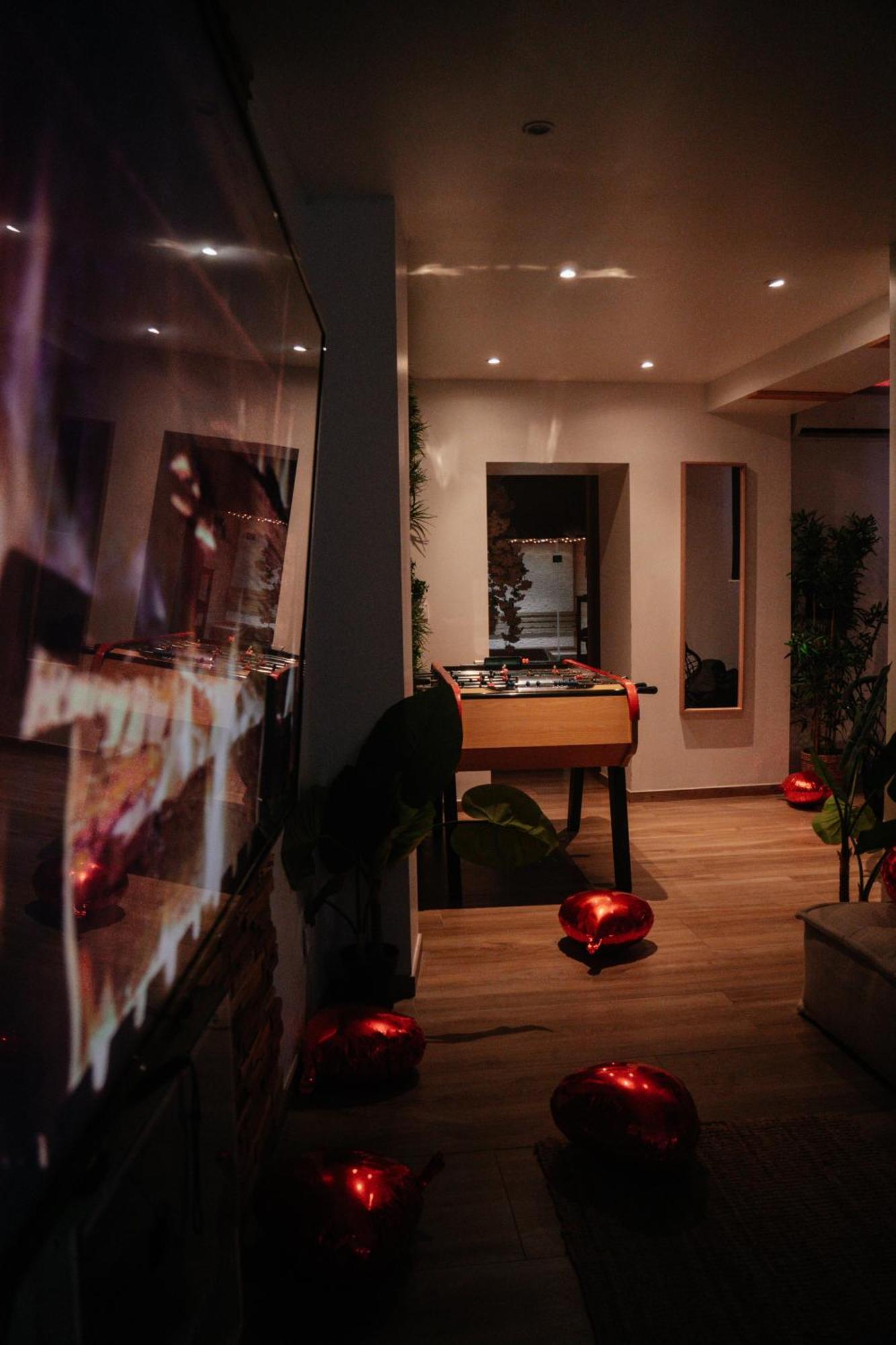 Capsule Thailande I Sauna I Balneo I Console I Jeux En Bois I Cinema I Cour Interieure Trith-Saint-Leger Eksteriør billede